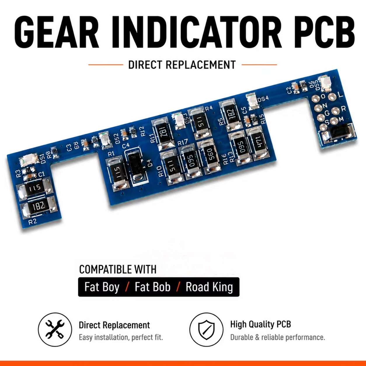 Motorcycle Gear Indicator - Motorcycle Gear Indicator PCB Board For