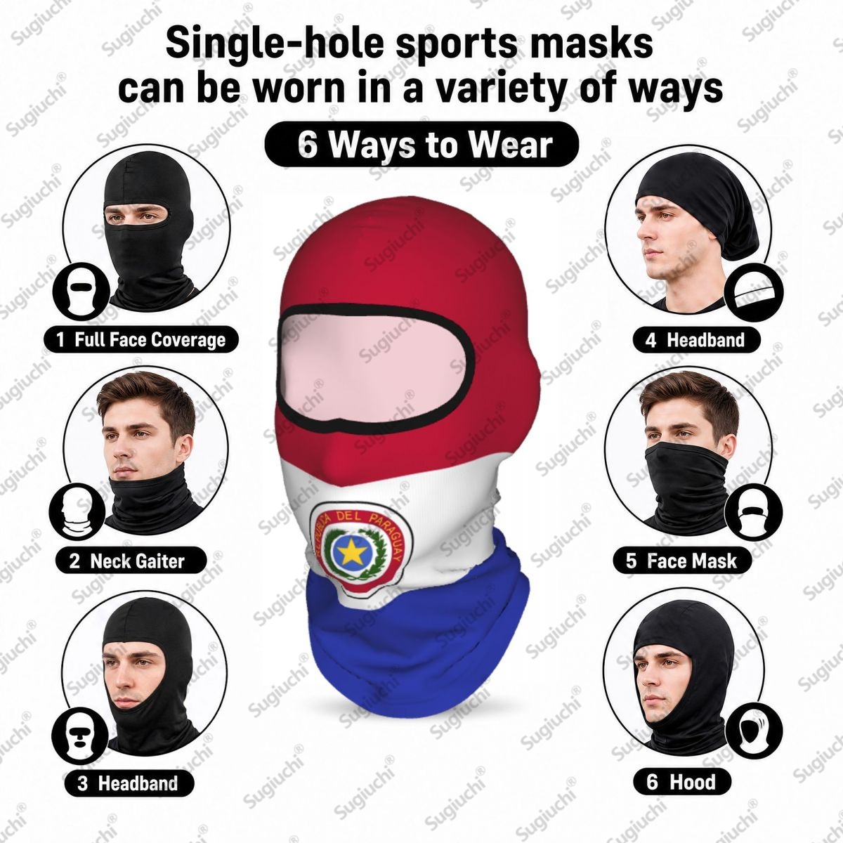 Paraguay Cycling Balaclava Ful - Helmet Full Face 评论和价格