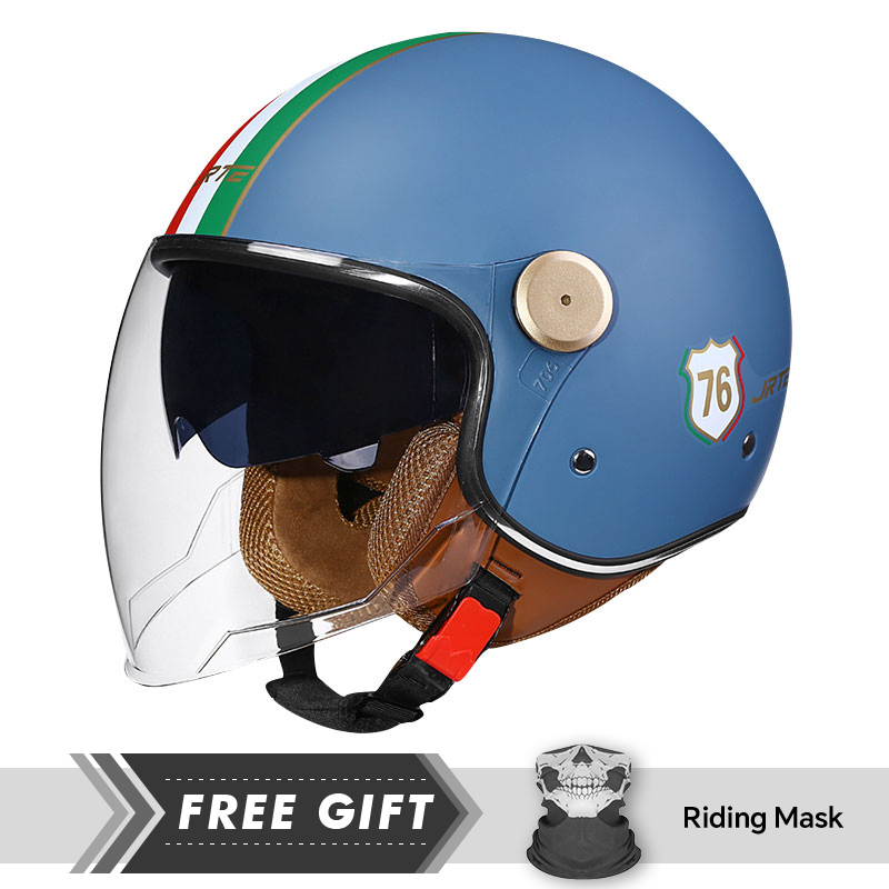 DOT ECE Approved Retro 3/4 Ope - Motorcycle Gear Store 评论和价格
