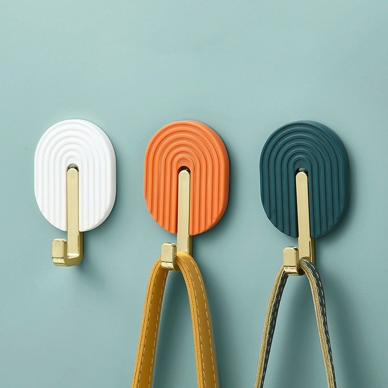 2PCS Wall Plastic Self-Adhesiv - Tail Bag Rack 评论和价格