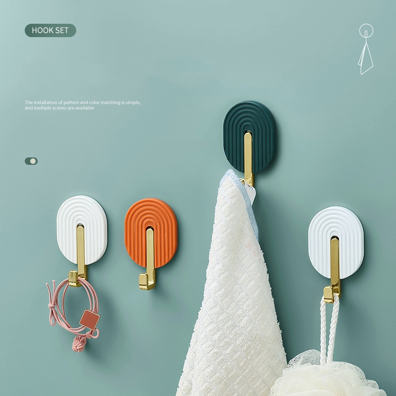 2PCS Wall Plastic Self-Adhesiv - Tail Bag Rack 评论和价格