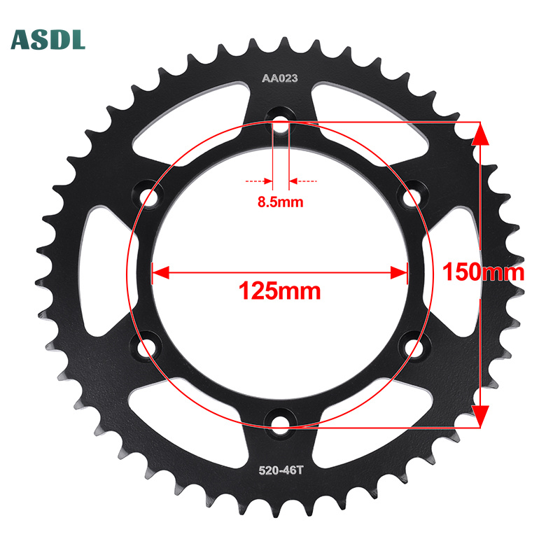 520 Motorcycle Front Rear Gear - Motorcycle Gear Europe 评论和价格