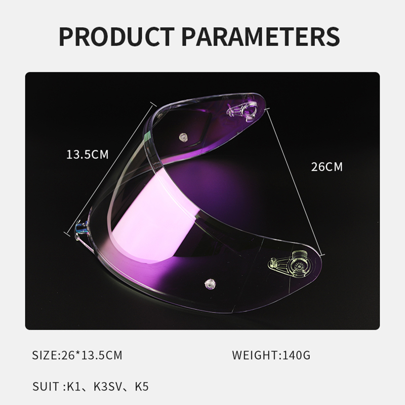 Motorcycle Helmet Visor For K1 - Motorcycle Gear Store 评论和价格