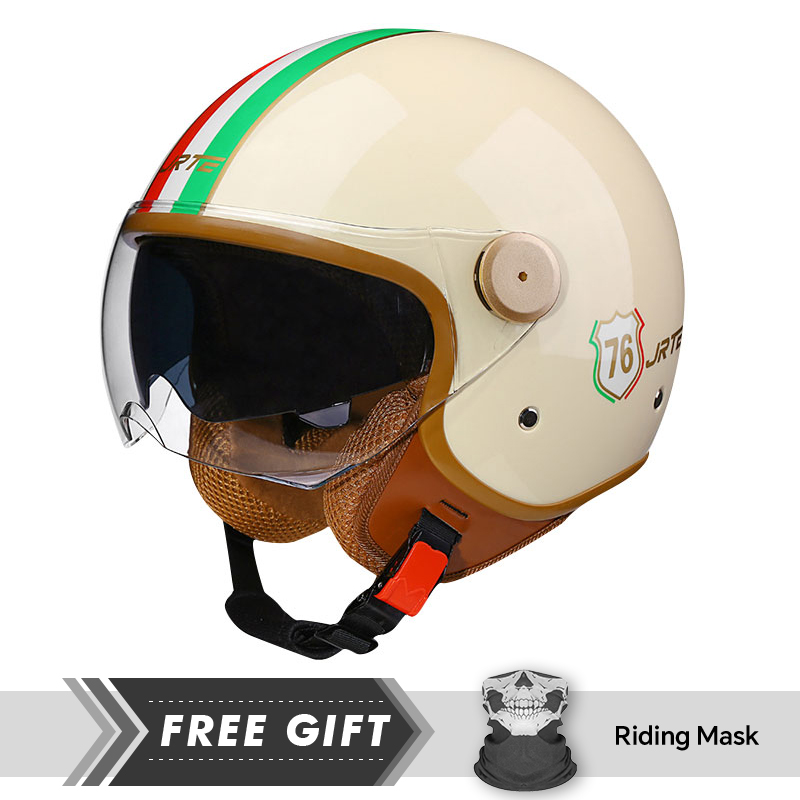 DOT 3/4 Open Face Motorcycle H - Motorcycle Gear Store 评论和价格