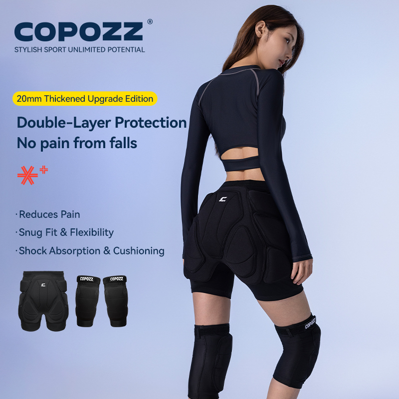 COPOZZ Upgraded Ski Knee Pads  - Motorcycle Gear On Sale 评论和价格