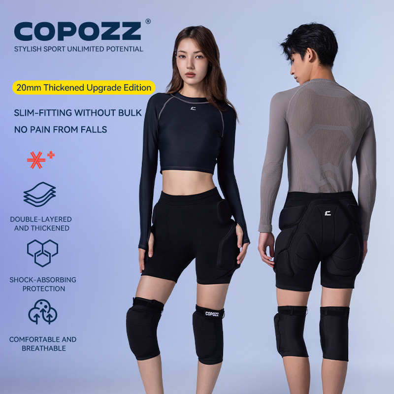 COPOZZ Upgraded Ski Knee Pads  - Motorcycle Gear On Sale 评论和价格