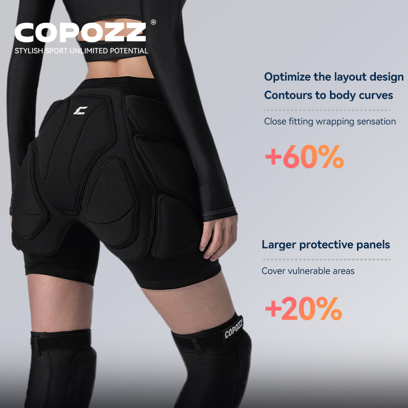 COPOZZ Upgraded Ski Knee Pads  - Motorcycle Gear On Sale 评论和价格