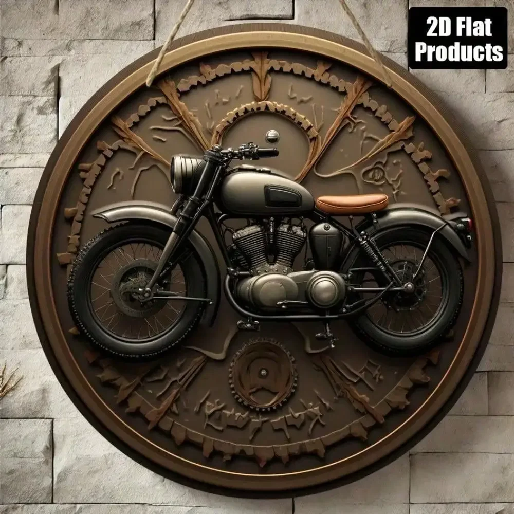 Vintage Steampunk Wall Art, 8x - Motorcycle Gear Europe 评论和价格