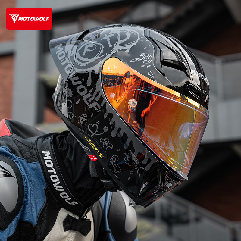 For MOTOWOLF H1 Motorcycle Hel - Motorcycle Gear Adventure 评论和价格