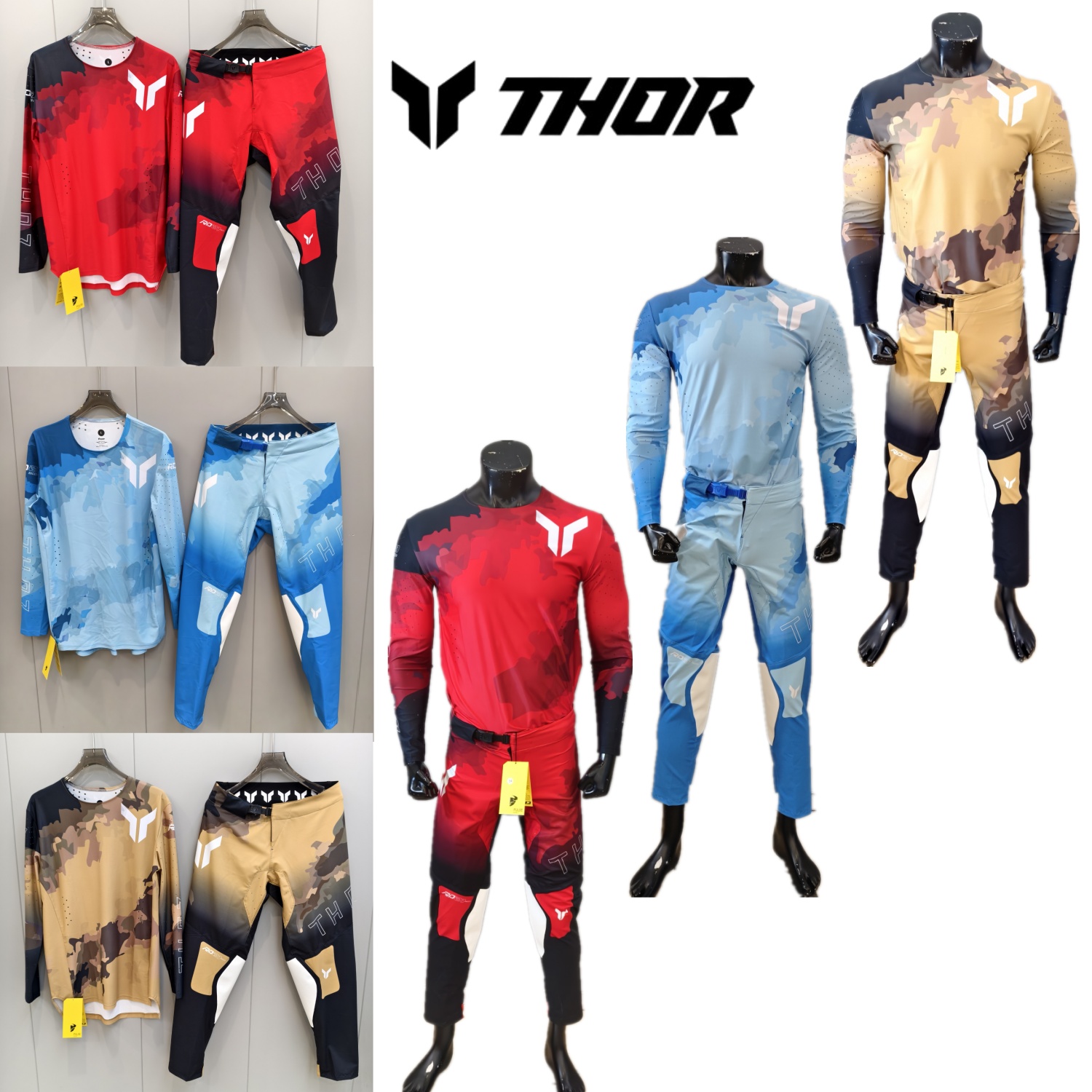 THOR Motocross Gear Set MX Off - Motorcycle Gear On Sale 评论和价格