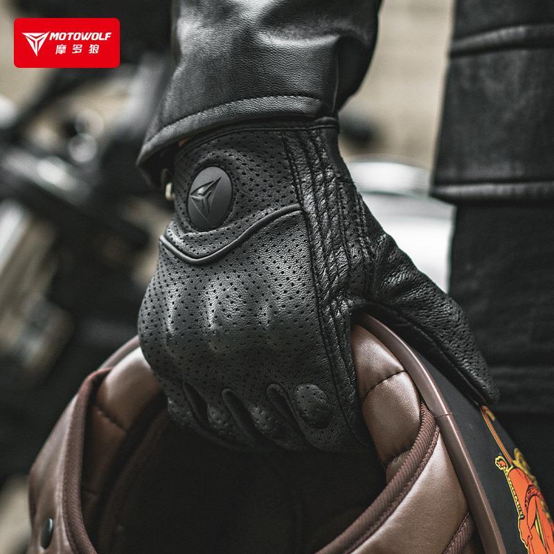 MOTOWOLF Motorcycle Gloves Men - Motorcycle Gear Adventure 评论和价格