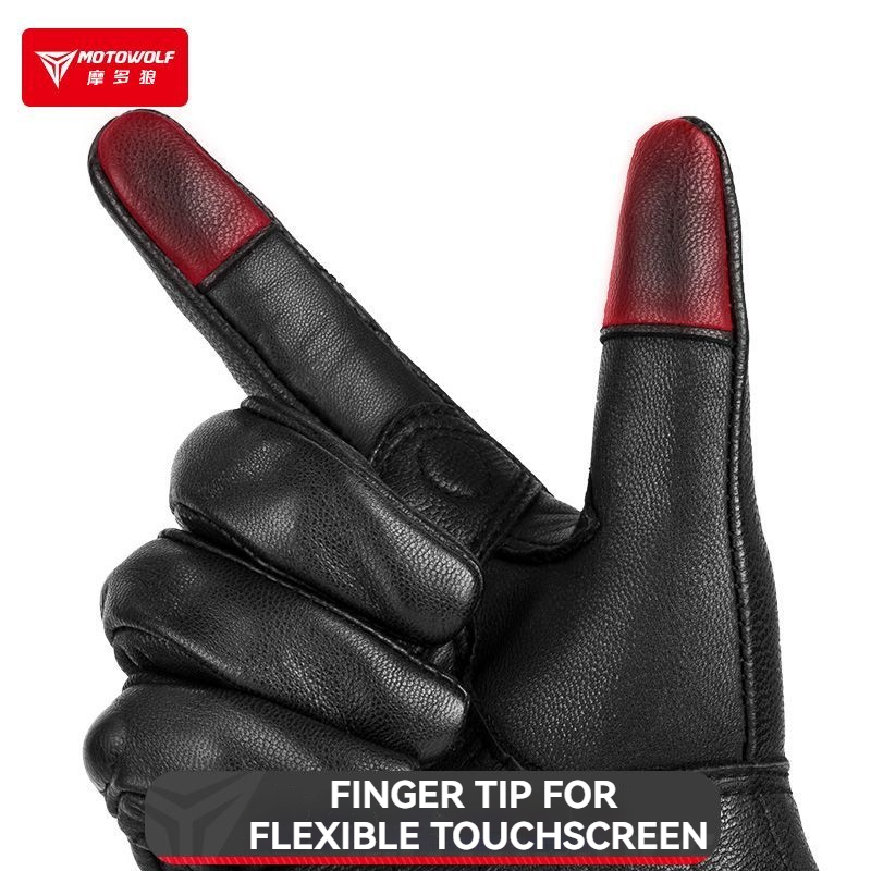 MOTOWOLF Motorcycle Gloves Men - Motorcycle Gear Adventure 评论和价格