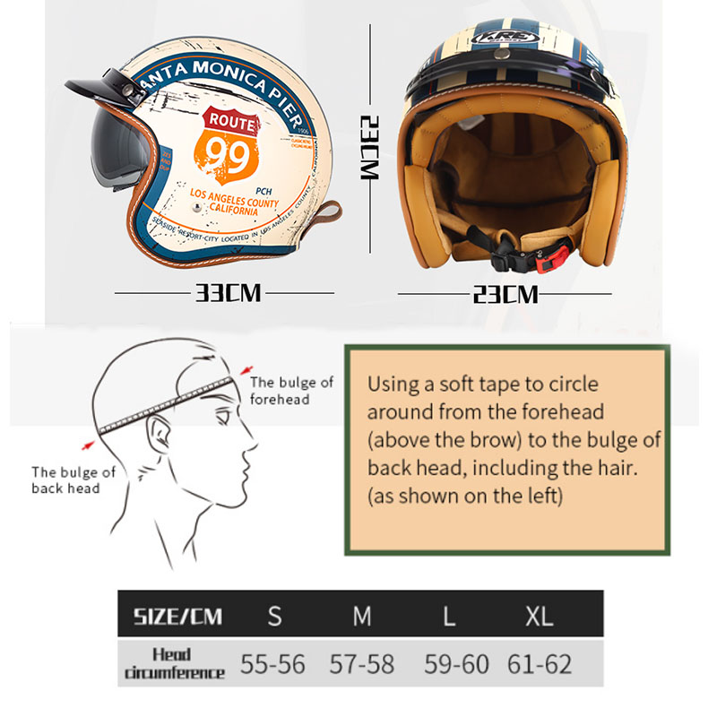 SOMAN Open Face Motorcycle Hel - Motorcycle Gear Store 评论和价格